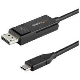 Startech 6.6 ft. (2 m) USB-C to DisplayPort 1.4 Cable - Bi-Directional (Cdp2Dp142Mbd)
