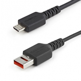 StarTech.com 1 m Micro-USB/USB Data Transfer Cable for Smartphone, Tablet, Mobile Device, Notebook, USBSCHAU1M