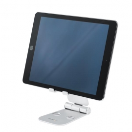 Startech Phone And Tablet Stand - Aluminum - Foldable - Adjustable Tablet Stand - Multi Device