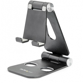 Startech Phone and Tablet Stand - Foldable Universal Mobile Device Holder for Smartphones & Tablets - USPTLSTNDB