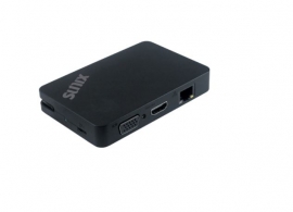 Sunix USB Type C Portable Mini Dock Plus Power with USB 3.0 / Gigabit Ethernet / VGA / HDMI / Power Delivery2.0 CCV51PB