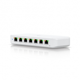 Ubiquiti USW-ULTRAUbiquiti Ultra 42W, Compact Layer 2, 8-port GbE PoE Switch, Versatile Mounting Options, 7 PoE/PoE+ No Power Supply, PoE++ Input