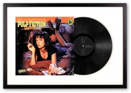 Vinyl Album Art Framed Various Artists Pulp Fiction - UM-1111031-FD