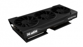 XFX Swift AMD Radeon RX 9060XT OC Triple Fan Gaming Edition with 16GB GDDR6 HDMI 2xDP, AMD RDNA™ 4 (RX-96TS316B7) RX-96TS316B7