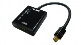 Volans Active Mini Displayport To Hdmi Male To Female Converter (v 1.2) With 4k Support Vl-amdph