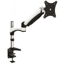 Visionmount Desk Clamp Aluminium Single Lcd Monitor Arm Support Up To 27", Tilt, Swivel, Rotate