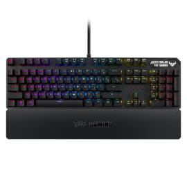 Asus TUF Gaming K3 RGB mechanical keyboard with N-key rollover, combination media keys