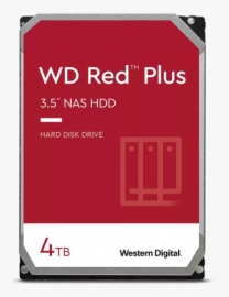 WD Red Plus WD40EFPX 4TB 3.5" NAS HDD SATA III NAS 5400 RPM 256MB Cache