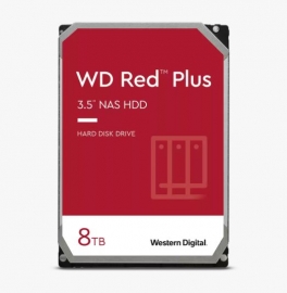 WD RED Plus WD80EFZZ/8TB/ INTELLIPOWER/DDR2/3.5"/5640RPM 185MB Cache
