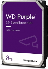 Western Digital 3.5" Surveillance Drive: Purple 8TB 3.5" Surveillance HDD 128MB Cache SATA3 WD84PURZ WD84PURZ