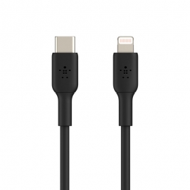 BELKIN 1M USB-C TO LIGHTNING CHARGE/SYNC CABLE, MFi, BLACK, 2 YR CAA003BT1MBK
