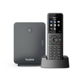Yealink (W77P) Wireless DECT Solution including 1 x W70B Base Station and 1x W57R Handset