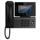 SNOM D812 Desk Telephone, 5" color LCD Screen with 8 SIP accounts, GigE ethernet switch, and 1 USB port, 8 (28) Self-Labeling Keys, PoE, 3Y Warranty 4690