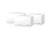 Tp-link Mercusys Halo H37BE(3-pack) BE6500 Whole Home Mesh Wi-Fi 7 System, 688 Mbps at 2.4 GHz, 5760 Mbps at 5 GHz, MLO, 4096-QAM, OFDMA, EHT160 on 5GHz Halo H37BE(3-pack)