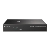 Tp-link 4 Channel PoE Network Video Recorder - VIGI.NVR1004H.4P Tp-link 4 Channel PoE Network Video Recorder - VIGI.NVR1004H.4P
