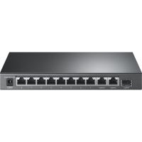 TP-Link TL-SL1311P | 8 Port 10/100Mbps + 3 Port Gigabit Desktop Switch with 8 Port PoE+ - 006.008.0172