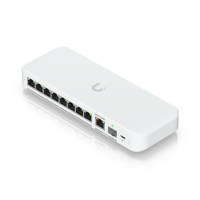 Ubiquiti | USW-Flex-2.5G-8-PoE | UniFi Compact 8 Port Gigabit Desktop PoE Switch, 8 x 2.5G PoE++ ports, 1 x 10G PoE+++ input port for power / SFP+ port combo - UB.USW.FLEX.2.5G8.POE Ubiquiti | USW-Flex-2.5G-8-PoE | UniFi Compact 8 Port Gigabit Desktop PoE Switch, 8 x 2.5G PoE++ ports, 1 x 10G PoE+++ input port for power / SFP+ port combo - UB.USW.FLEX.2.5G8.POE