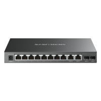 Mercusys MS126CP 24-Port 10/100 Mbps + 2-Port Gigabit Rackmount Switch With 24-Port PoE+ MS126CP Mercusys MS126CP 24-Port 10/100 Mbps + 2-Port Gigabit Rackmount Switch With 24-Port PoE+ MS126CP