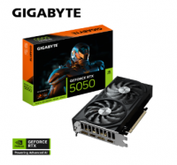 Gigabyte GeForce RTX 5050 WINDFORCE OC 8G with 8GB GDDR6 128bit memory interface N5050WF2-OC-V2-8GD Gigabyte GeForce RTX 5050 WINDFORCE OC 8G with 8GB GDDR6 128bit memory interface N5050WF2-OC-V2-8GD