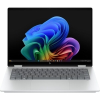 HP OmniBook X FlipNGAI 14 Windows 11 Home 14in Touch screen AMD Ryzen AI 7 32GB RAM 512GB SSD 2K Glacier silver C5AZ7PA