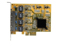 STARTECH 4 PORT PCIe GIGABIT NETWORK ADAPTER CARD, 2YR ST1000SPEX43 STARTECH 4 PORT PCIe GIGABIT NETWORK ADAPTER CARD, 2YR ST1000SPEX43