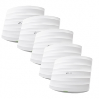TP-LINK EAP245 (5 PACK) AC1750 WIRELESS MU-MIMO GIGABIT ACCESS POINT - CEILING MOUNT, 3YR