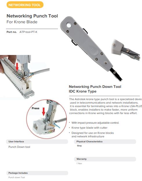 Product information