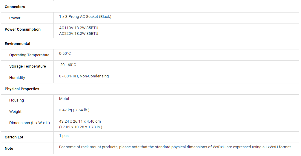 Product information